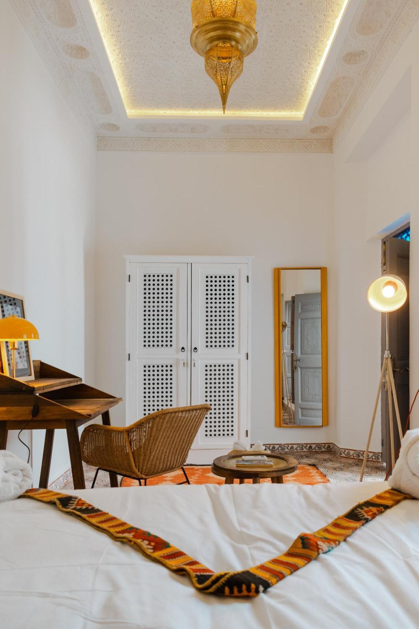 Boutique Hotel La Maison Darts Et Medicine Marrakesh Rom bilde